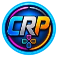 Logo oficial de ConsolasRetroPro con las letras CRP y cruceta de colores