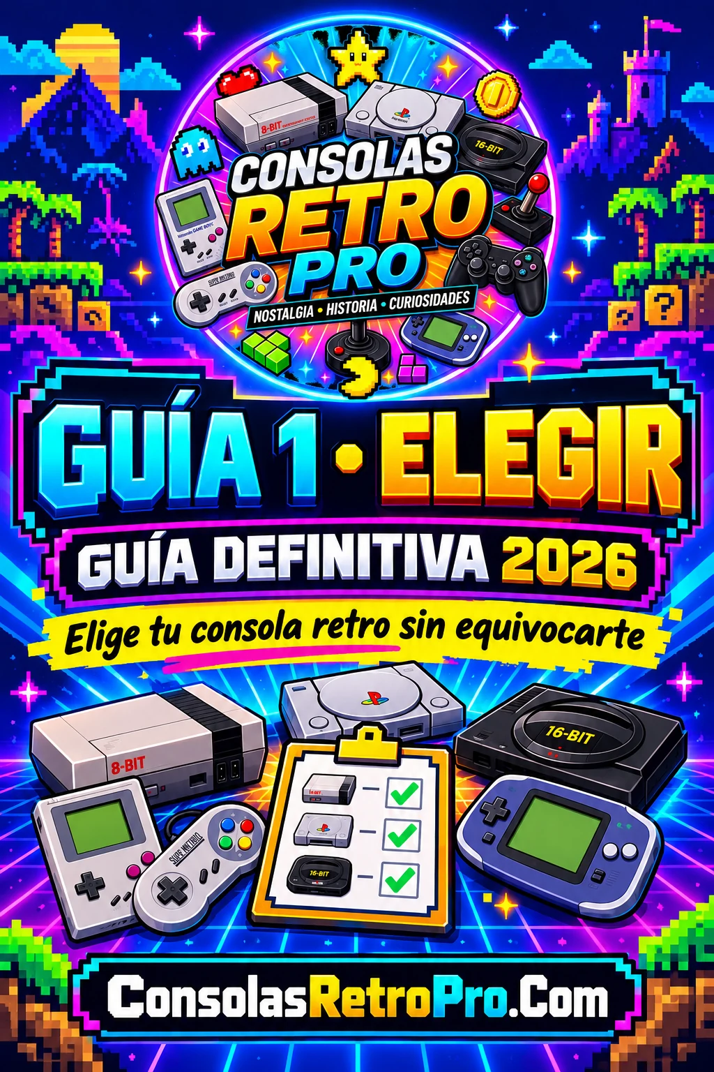 Portada Guía 1 elegir consola retro
